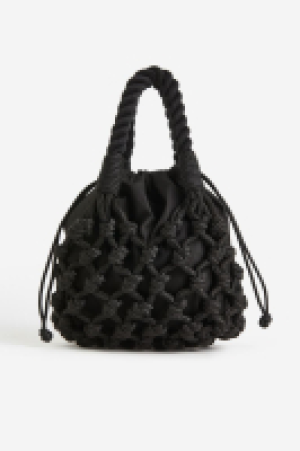 Kleine geknüpfte Pouch-Tasche