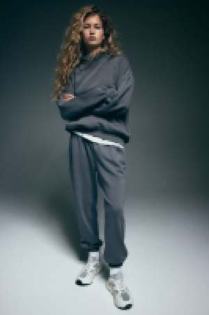 Oversized Hoodie im Washed-Look