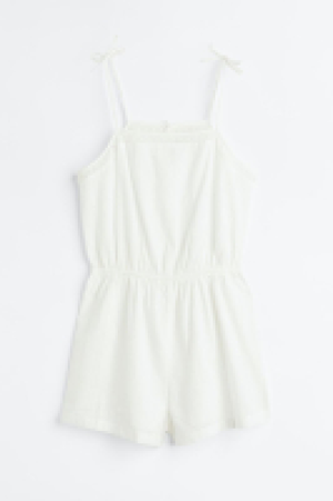 Kurzer Jumpsuit aus Baumwolle