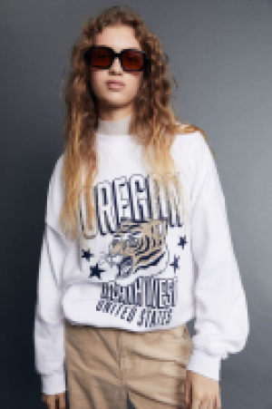 Oversized Sweatshirt mit Motiv CHF 27.95
