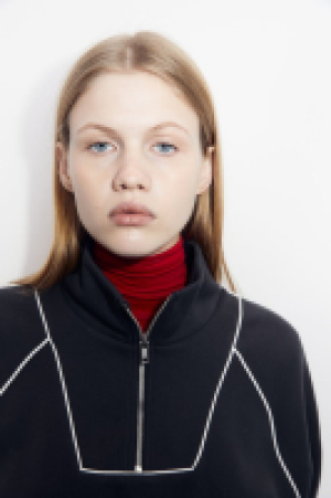 Oversized Sweatshirt mit Zipper CHF 29.95