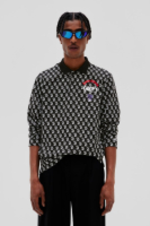 Poloshirt in Jacquardstrick Regular Fit CHF 30.95