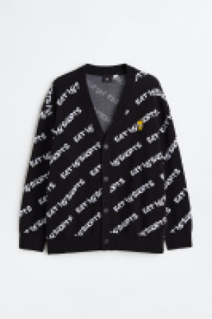 Cardigan in Jacquardstrick Oversized Fit