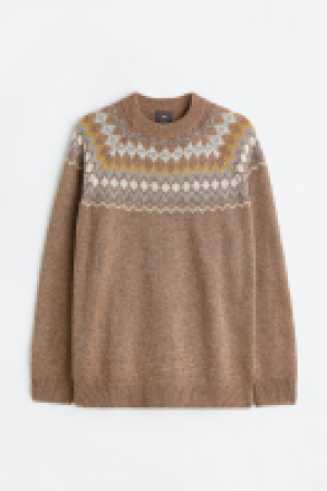 Jacquardpullover Relaxed Fit