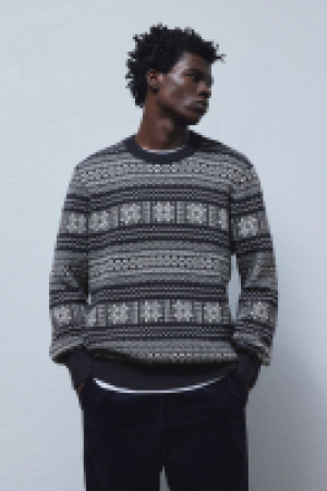 HM  Jacquardpullover in Regular Fit