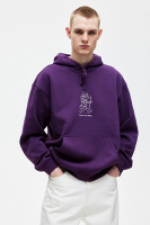Bedruckter Hoodie in Loose Fit