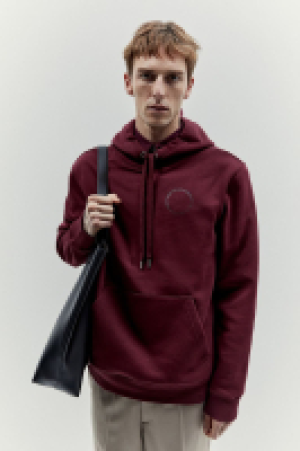 HM  Hoodie mit Print Regular Fit