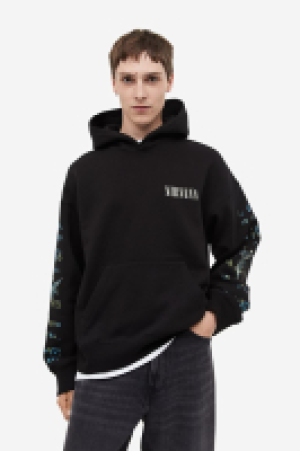Hoodie mit Print Oversized Fit CHF 34.95