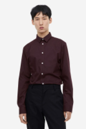 Easy-Iron-Hemd in Slim Fit