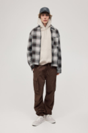 HM  Cargo-Joggpants aus Baumwolle Relaxed Fit
