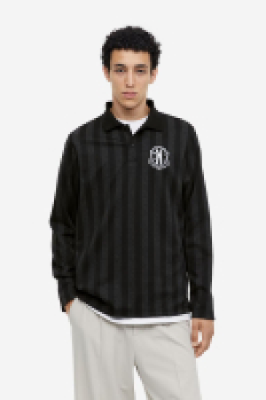 HM  Langarm-Poloshirt Regular Fit
