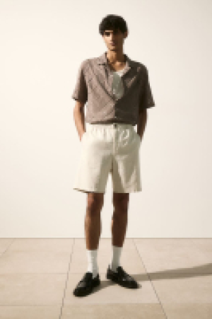 Shorts aus Leinenmix Regular Fit CHF 44.95