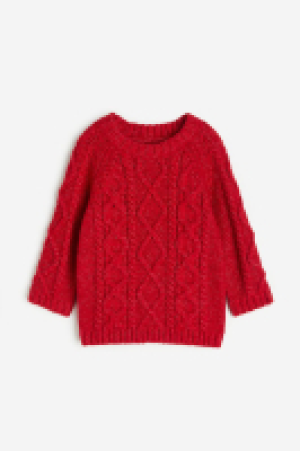 Pullover mit Zopfmuster
