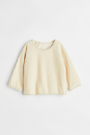 Geripptes Veloursshirt