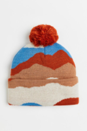 HM  Strickmütze mit Bommel