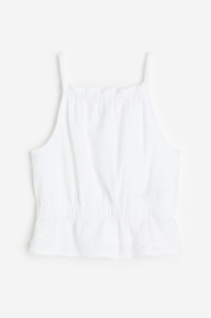 Trägertop mit Peplum