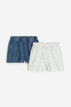2er-Pack Baumwollshorts