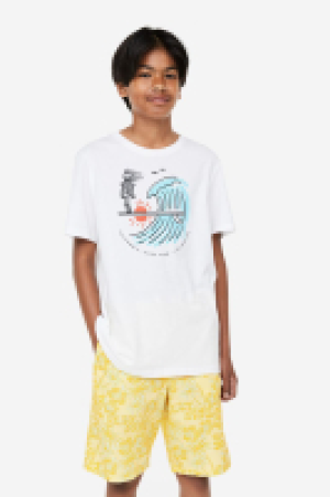 Pull-on-Shorts aus Baumwolle