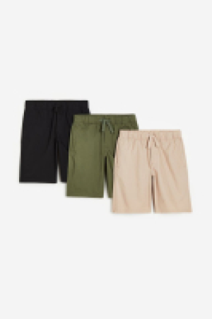 3er-Pack Pull-on-Shorts