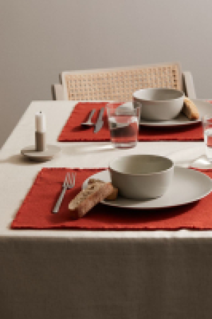 HM  2er-Pack Tischsets aus Canvas