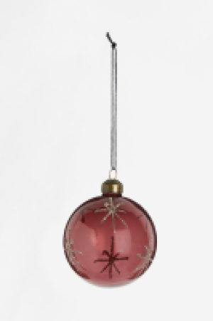Glitzernde Glaskugel