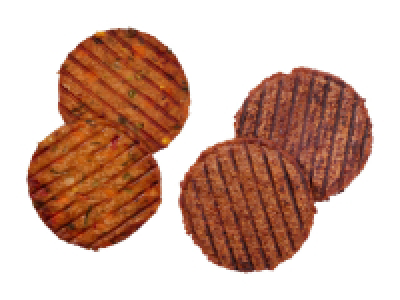 BBQ Burger/​Gemüsescheiben​