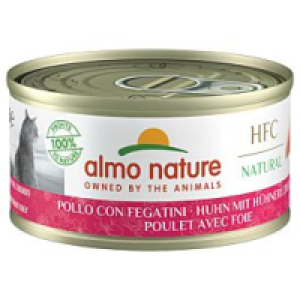Almo Nature Classic Cat Huhn & Leber 24x70g