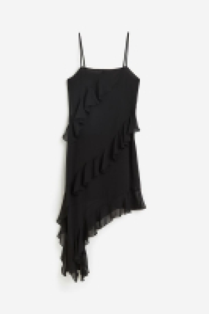 HM  Asymmetrisches Kleid mit Volants