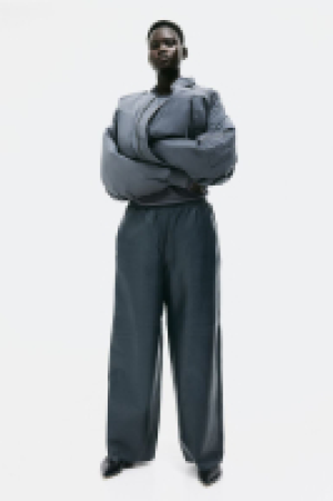 Weite Lederhose