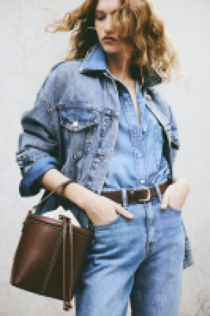 HM  Slim Straight High Ankle Jeans