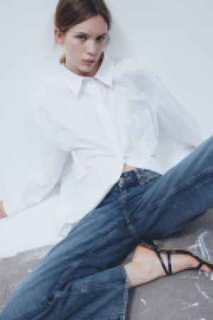 HM  Straight High Jeans