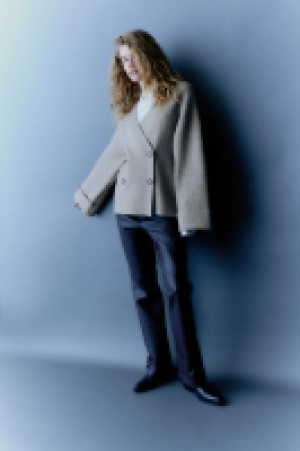 Zweireihiger Cardigan aus Wolle