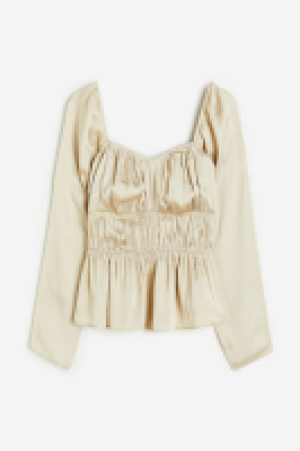 Satinbluse