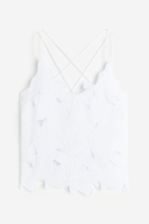 HM  Top mit Stickereien