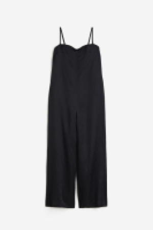 Jumpsuit aus Leinenmischung