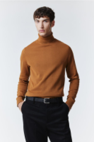 HM  Feinstrick-Rollkragenpullover Slim Fit