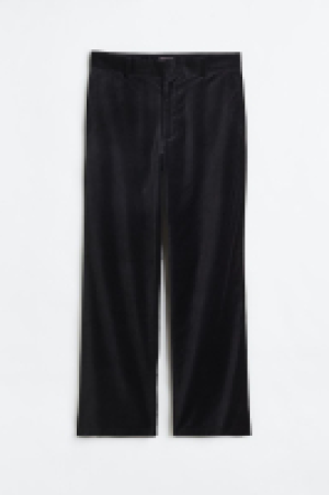 Velourshose Regular Fit