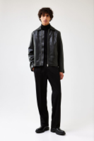 Lederjacke Regular Fit