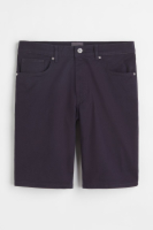 Shorts aus Baumwolltwill Slim Fit