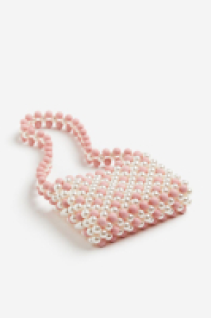 Perlenbestickte Handtasche