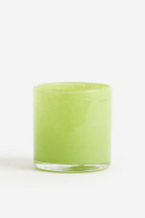 Kleiner Teelichthalter aus Glas