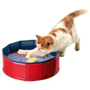 Karlie Katzenpool Kitty Lake mit Wasserspielzeug 30x10cm CHF 29.90