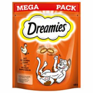Qualipet  Dreamies MEGA PACK Katzensnack mit Huhn 180g