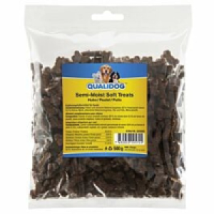 QUALIDOG Hundeleckerli Semi-Moist Glutenfrei 500g