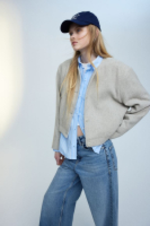 Jacke mit Schulterpolstern