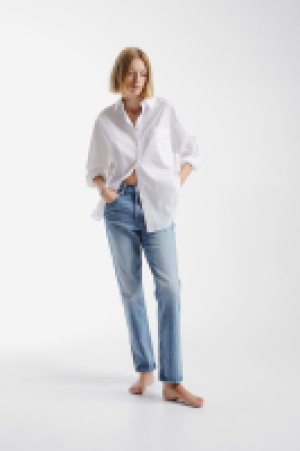 HM  Vintage Straight High Jeans