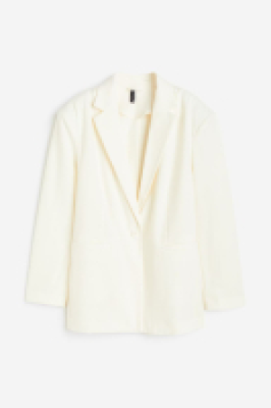 Oversized Blazer aus Twill