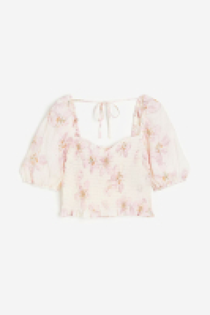 Gesmokte Bluse