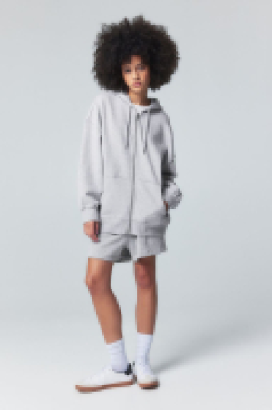 Oversized Hoodiejacke mit Zipper CHF 20.95