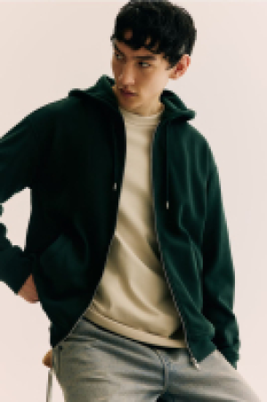 Hoodiejacke in Loose Fit